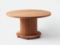 Tavolo da giardino - legno massello - 146x146x75 cm - marrone caldo - moderno